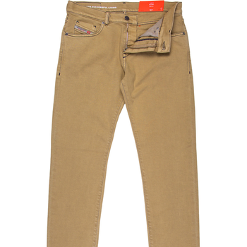 D-Strukt Slim Fit Camel Stretch Denim Jeans