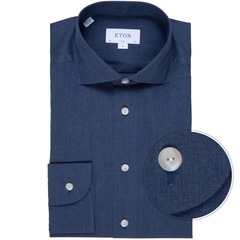 Slim Fit Fine Twill Melange Dress Shirt-FA2 Online Outlet Store