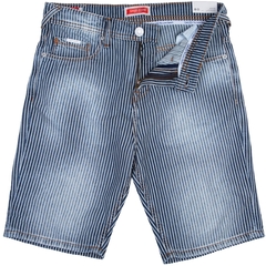 Stripe Denim 5 Pocket Shorts-FA2 Online Outlet Store