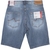 Stripe Denim 5 Pocket Shorts