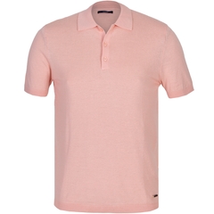 Slim Fit Linen & Cotton Knit Polo-FA2 Online Outlet Store