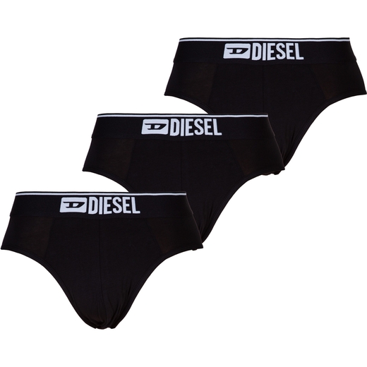 Andre 3 Pack Black Briefs-essentials-Fifth Avenue Menswear