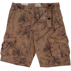 Floral & Camo Print Cargo Shorts-FA2 Online Outlet Store