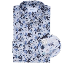 Slim Fit Floral Print Dress Shirt-FA2 Online Outlet Store