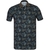 Slim Fit Jungle Print Pique Polo