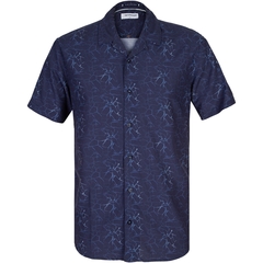 Line Drawn Print Casual Shirt-FA2 Online Outlet Store