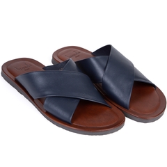 Apollo Leather Crossover Slide-FA2 Online Outlet Store