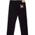 Taper Fit Black Organic Cotton Stretch Denim Jeans