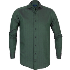 Slim Fit Herringbone Weave Soft Casual Shirt-FA2 Online Outlet Store