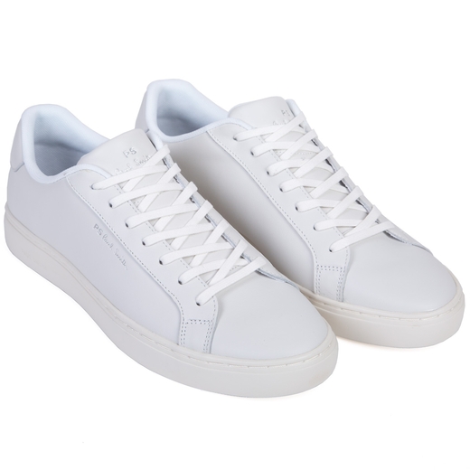 Rex Leather Sneakers With Tape Heel Detail-holiday-Fifth Avenue Menswear