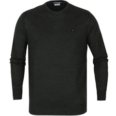 Melange Knit Crew Neck Pullover-FA2 Online Outlet Store