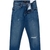 Diego Hanley Tapered Fit Distressed Stretch Denim Jean