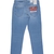 Regular Slim Fit Bleach Wash Stretch Denim Jeans