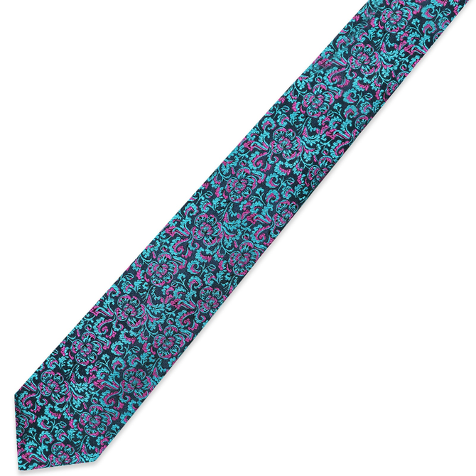Limited Edition Basel Two-tone Paisley Silk Tie