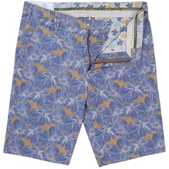 Palma Stretch Cotton Floral Print Shorts-FA2 Online Outlet Store