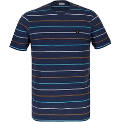 Melange Mutii Stripe T-Shirt-FA2 Online Outlet Store