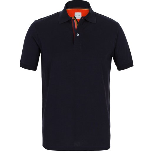 Luxury Polo With Artist Stripe Trim-new online-Fifth Avenue Menswear