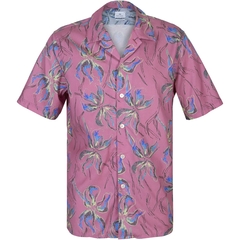 Classic Fit Floral Print Short Sleeve Shirt-FA2 Online Outlet Store