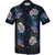 Regular Fit Big Flower Print Short Sleeve Shirt