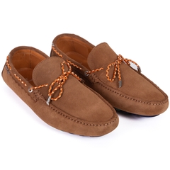 Springfield Tan Suede Moccasin Loafer-FA2 Online Outlet Store