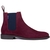 Cedric Burgundy Suede Chelsea Boots