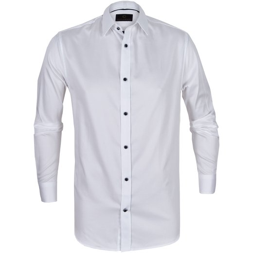Blaine X Cotton Twill Casual Shirt-wedding-Fifth Avenue Menswear