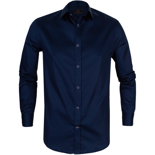 Blaine X Cotton Twill Casual Shirt-wedding-Fifth Avenue Menswear