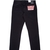 Regular Slim Fit Black Stretch Denim Jeans