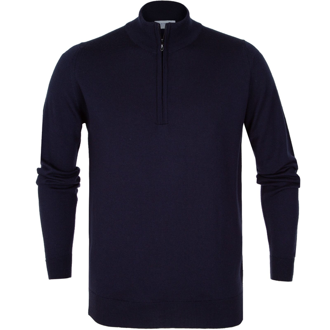 Tapton Luxury Fine Merino 1/2 Zip Pullover