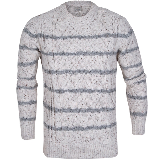 Magne Chunky Wool Blend Pullover-knitwear-Fifth Avenue Menswear