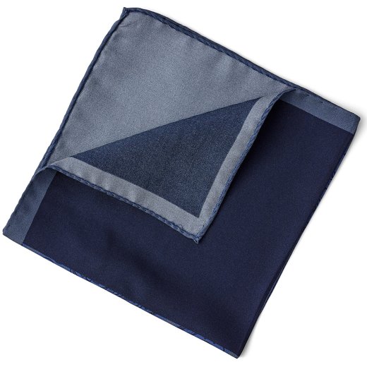 4-Way Plain & Paisley Silk Pocket Square-wedding-Fifth Avenue Menswear