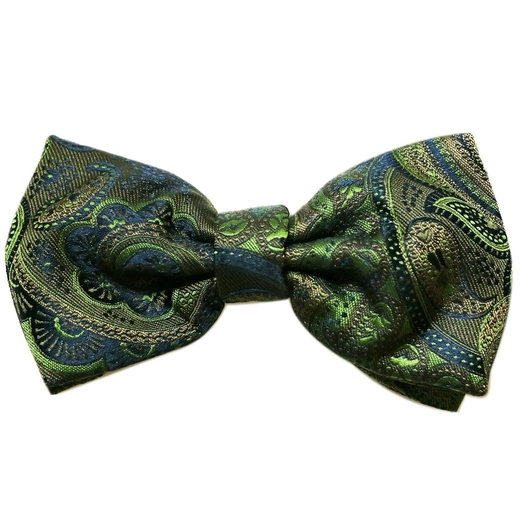Tonal Luxe Paisley Bowtie-wedding-Fifth Avenue Menswear