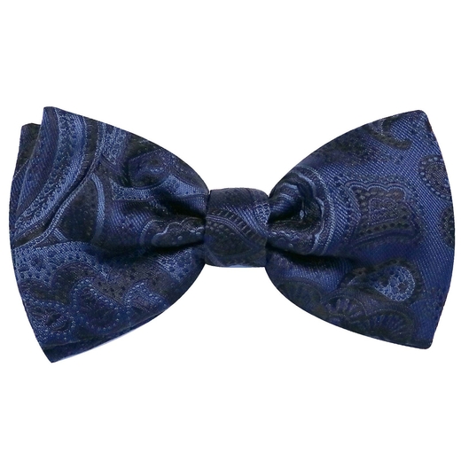 Tonal Luxe Paisley Bowtie-wedding-Fifth Avenue Menswear