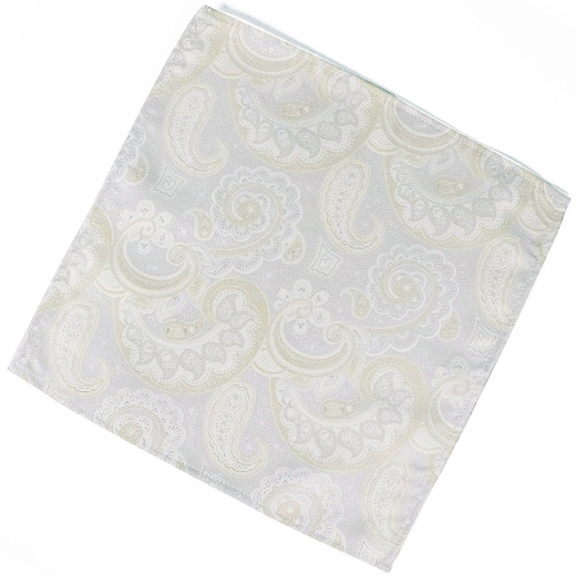 Tonal Luxe Paisley Pocket Square-wedding-Fifth Avenue Menswear