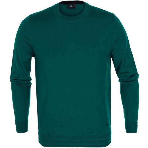 Merino Wool Crew Neck Pullover-knitwear-Fifth Avenue Menswear