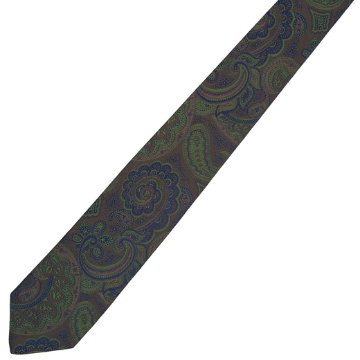 Tonal Luxe Paisley Tie-wedding-Fifth Avenue Menswear