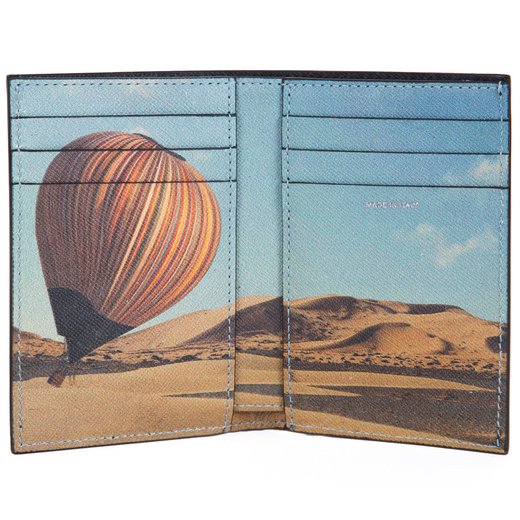 Balloon Print Credit Card Wallet-gifts-Fifth Avenue Menswear