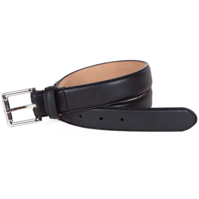 Luxury Deerskin Leather Dress Belt