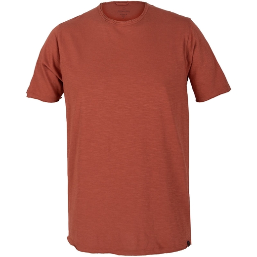 Slim Fit McQueen Slub Crew Neck T-Shirt-new online-Fifth Avenue Menswear