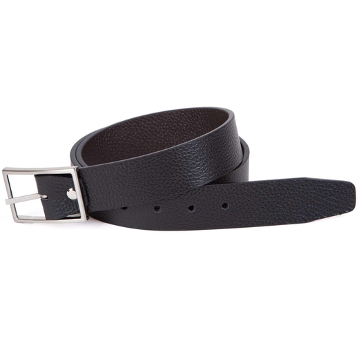 Reversible Luxury Leather Casual Belt-new online-Fifth Avenue Menswear
