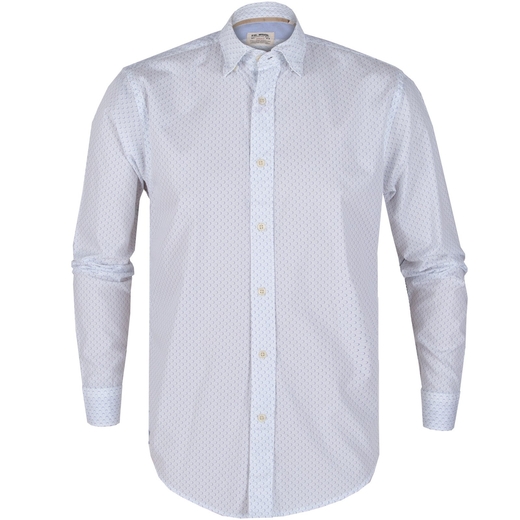 Treviso Geometric Circles Print Casual Cotton Shirt-new online-Fifth Avenue Menswear
