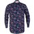 Treviso Big Floral Print Casual Cotton Shirt