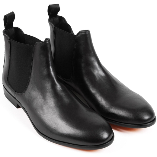 Simon Montone Leather Chelsea Boots-new online-Fifth Avenue Menswear