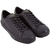 Black Nubuck Byron Leather Sneakers