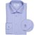 Slim Fit Luxury Cotton Twill Herringbone Stripe Dress Shirt