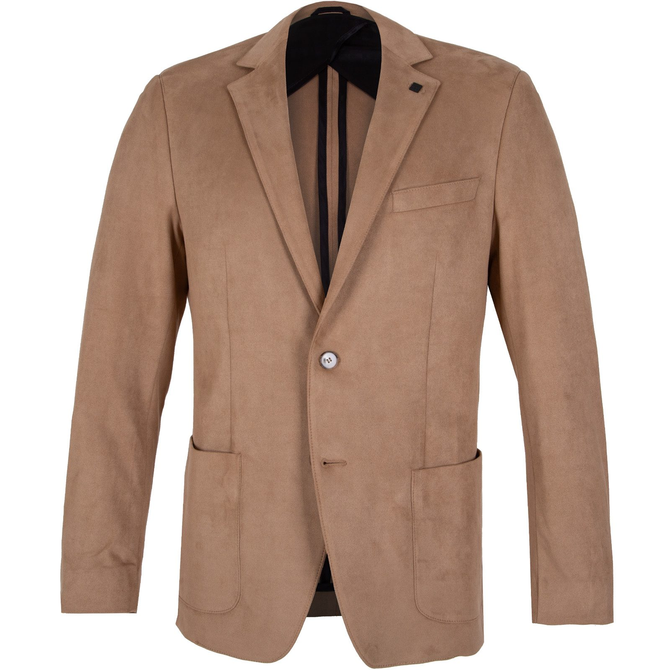 Smart Faux Suede Look Blazer