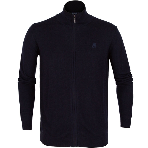 Luxury Fine Merino Zip-Up Turtle Neck Cardigan-new online-Fifth Avenue Menswear