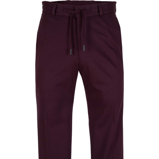 Pace Drawstring Stretch Knit Dress Trousers-new online-Fifth Avenue Menswear