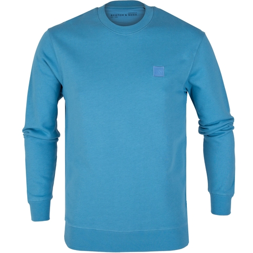 Regular Fit Logo Badge Sweatshirt-new online-Fifth Avenue Menswear