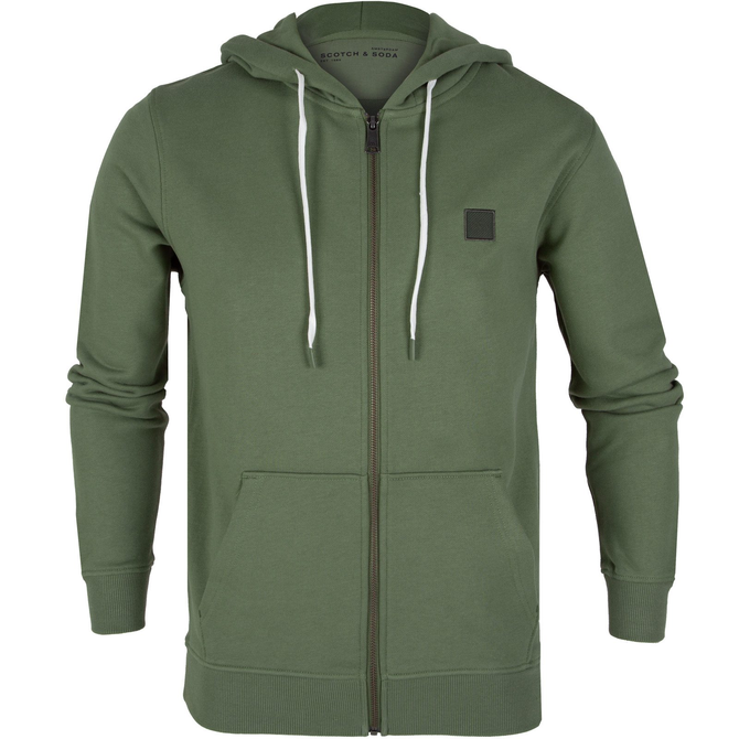 Regular Fit Zip-up Hoody Sweatshirt